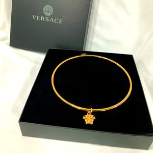 Versace Medusa Head Necklace